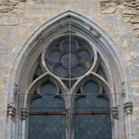 Parties hautes d'une fenêtre de l'abside (2017)