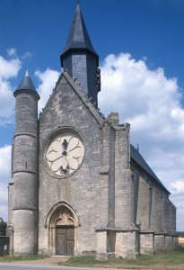 La chapelle vue du sud-ouest (1997)