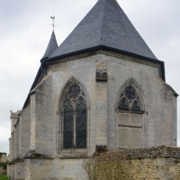 L'abside vue du sud-est (2017)