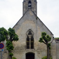 La façade ouest de l'église (2017)