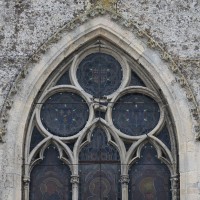 La fenêtre de la partie centrale de la façade ouest (2016)