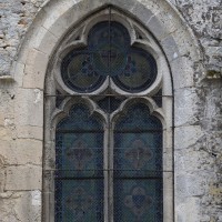 Fenêtre de la façade ouest du bas-côté sud (2016)