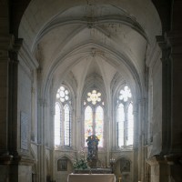 Le choeur vu vers l'est depuis la croisée du transept