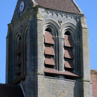 Le clocher vu du sud-ouest (2017)