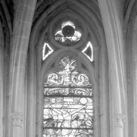 Paries supérieures d'une fenêtre de l'abside (1980)