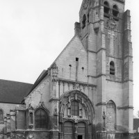 L'église vue du nord-ouest (1974)