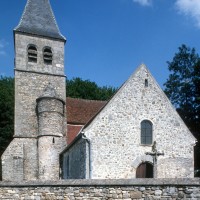 L'église vue de l'ouest (1995)