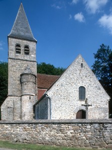 L'église vue de l'ouest (1995)