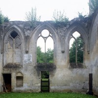 La chapelle de Louis d'Orléans vue depuis l'intérieur vers le sud (1997)