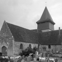 L'église vue du sud-ouest (1996)