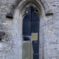 Fenêtre du mur est de la chapelle nord (2002)