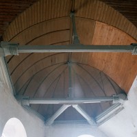 La charpente de la chapelle sud (2002)