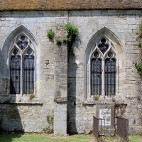 Les fenêtres du mur sud du choeur (2001)