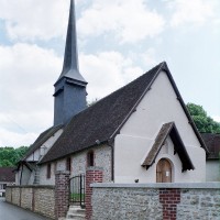L'église vue du nord-ouest 