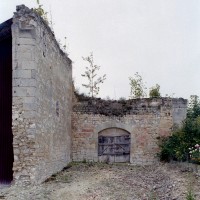 Les ruines de la nef vues vers l'ouest (2008)