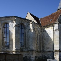 Vue partielle de l'église depuis le sud-est (2016)