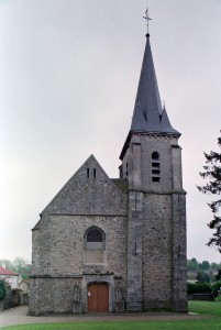 L'église vue de l'ouest (2002)