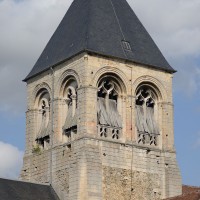 Le clocher vu du sud-ouest (2016)