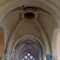 La voûte de la croisée du transept vue vers l'est (2016)