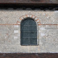 Fenêtre du mur gouttereau sud de la nef (2015)