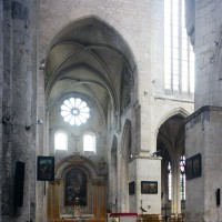 Le transept et la tour-lanterne vus vers le nord-est (2015)