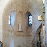 L'abside du choeur nord vue vers l'est (2008)