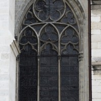 La fenêtre de la première chapelle sud (2015)