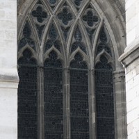 La fenêtre est du bas-côté est du transept (2015)