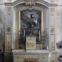 L'autel-retable de la chapelle de la Vierge (2016)