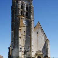 L'église vue de l'ouest (2016)