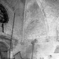 Vue partielle de l'intérieur de la chapelle vers le nord-ouest (1979)
