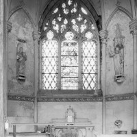 L'intérieur de la chapelle vu vers l'est (2001)