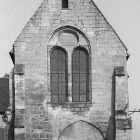 La façade ouest de la chapelle (1974)
