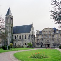 Vue générale de l'abbaye depuis le nord (2001)
