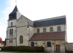 L'église vue du nord-ouest (2018)