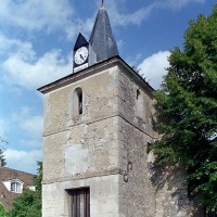 Le clocher porche vu du sud-ouest (2001)