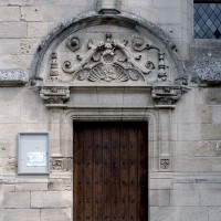 Le portail ouest du bas-côté nord de la façade (2007)