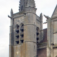 Le clocher et la flèche vus du sud-est (2016)
