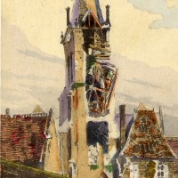 L'église vers 1917-1918