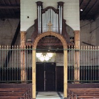 L'ancienne grille de choeur, la tribune et l'orgue (2004)