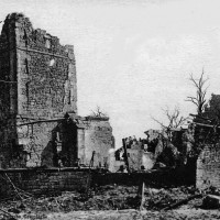 L'église en 1918