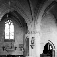 Vue partielle du transept et du choeur vers le nord
