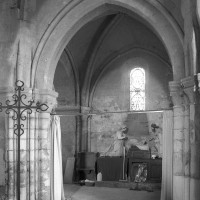 Le choeur du 12ème siècle vu vers le nord-est (1995)