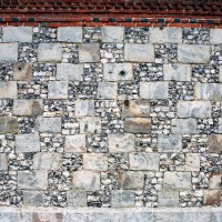 Appareil en damier de la nef (2005)