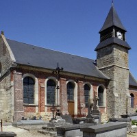 L'église vue du sud-ouest (2006)