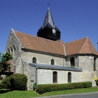 L'église vue du sud-est (2007)