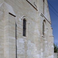 Le choeur du 12ème siècle vu du sud-est (2003)