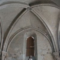 La voûte du choeur du 12ème siècle (2002)