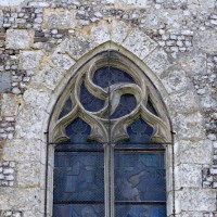Fenêtre du mur nord de la nef (2005)