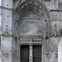 Le portail du bras nord du transept (2001)